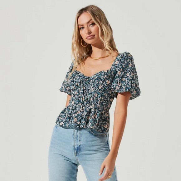 Astr the Label  Clairemont Floral Top - Picture 3 of 6